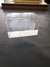 rare presse papier  en verre de cristal camion Renault trucks 