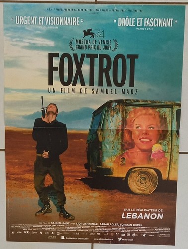 Affiche cinéma foxtrot 2018 - affiche,