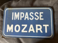 Plaque De Rue Plaque