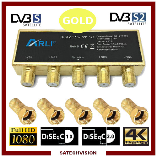 Commutateur diseqc gold - commutateur,