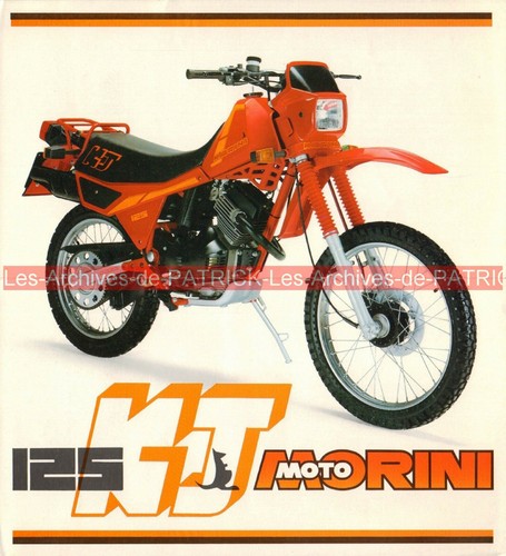 Moto morini 125 brochure - morini,