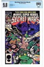 Marvel Super Héros Guerres Secrètes #6D CBCS 9.8 1984 25-13F29B8-023