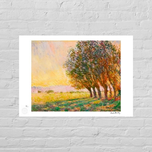 Claude monet saules au - saules,