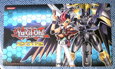 YUGIOH - Playmat - TAPIS DE JEU -  SHONEN JUMP 2012 - YUMA UTOPIA RAY
