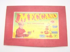 MECCANO - BOITE COMPLEMENTAIRE 3A - COMPLETE - 1957 - ANCIEN -