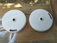 2 Pieds de Parasol lourd et