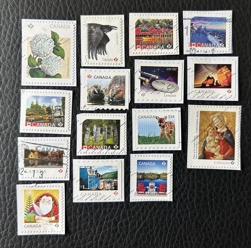 Lot timbres du canada - lot, 15
