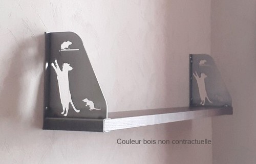Etagère décorative murale