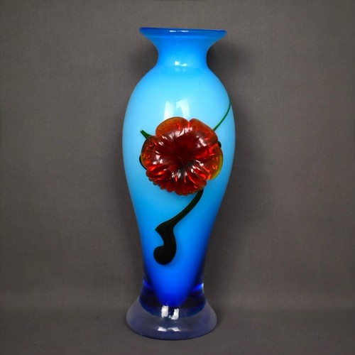 Vase verre soufflé - en,