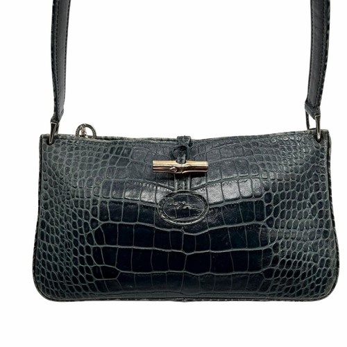 Longchamp roseau croco green - roseau,
