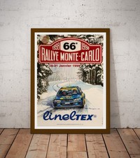 Affiche-Poster  Rallye