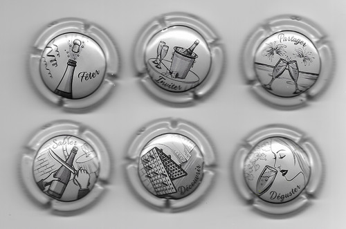 Capsules crémant - 6, de