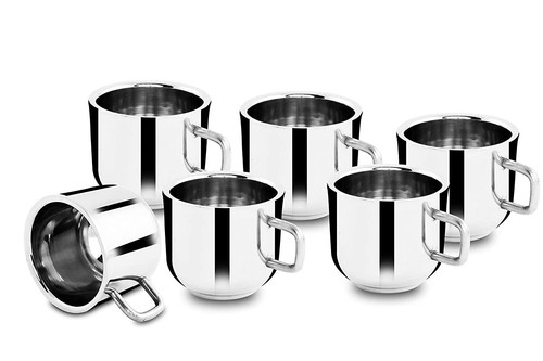 Lot tasses thé double - thé,