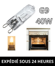 Ampoule Halogène G9 40W 220/240V Blanc Chaud 2700K Pour Four Frigo Cuisine Salon