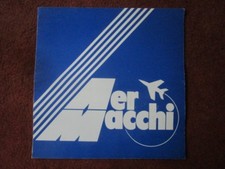 1970'S DEPLIANT PUB SPANISH AERMACCHI MACCHI MB-339 MB-326K MB-326 MC-202 MC-72