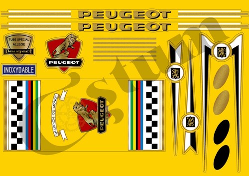 Peug207 stickers decals - peug207,