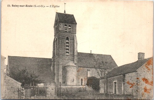 Soisy sur ecole carte - ecole,