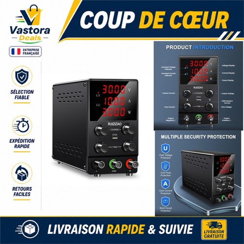 Alimentation laboratoire 30v - alimentation,