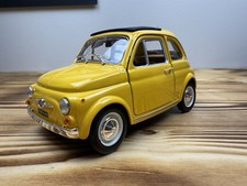 Bburago 1/21 - FIAT 500 F 1965 Yellow 1:21 - BU22098Y - [Neuf]