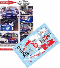 DECALS 1/43 REF 0497 CITROEN