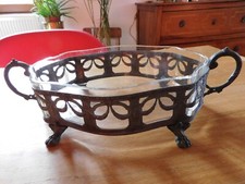 jardinière ancienne, pied pâte de lion