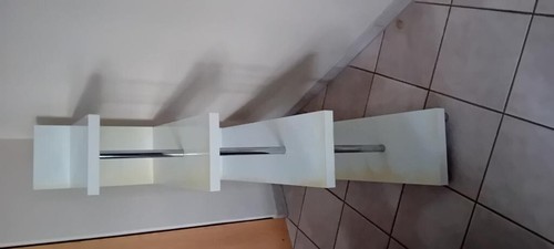 Meuble separateur blanc laqué - blanc,