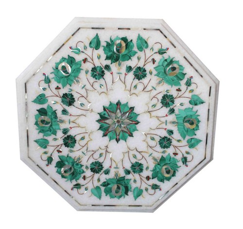 Marble table top semi - marble,