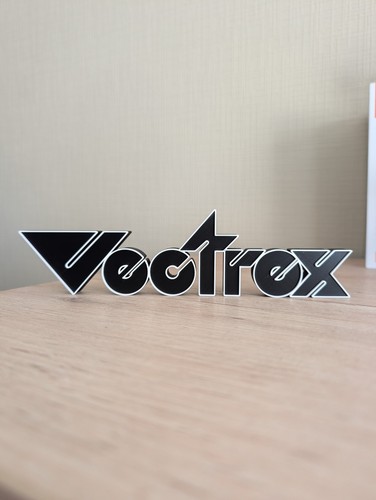 Logo vectrex enseigne - logo, 3d