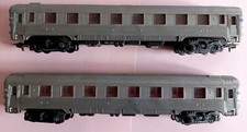 Trains HO GEGE lot de 2 wagons