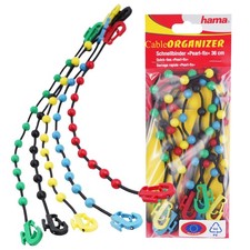 5x Hama Attache-Câbles 36cm