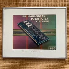 Photo encadrée IBM