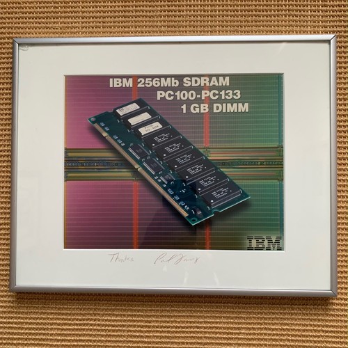 Photo encadrée ibm - encadrée,