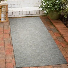 Tapis pour l'intérieur et l'extérieur chiné en aspect sisal