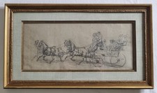 Dessin ancien au crayon –