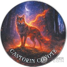 CASTORIN COYOTE Forest Totems