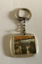 Porte clefs  auto tamponneuse -les scooters modernes- vintage Keychain-R5