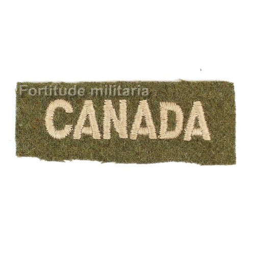 Title brodé pour - , battledress