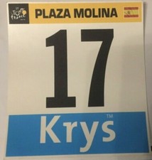 CYCLING ciclismo Dossard Tour