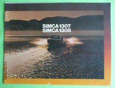 Brochure  SIMCA / CHRYSLER  1307 / 1308  --  en français -- 8 - 75 FR
