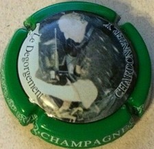 Capsule de champagne CHARDONNIER Y. (28. contour vert)