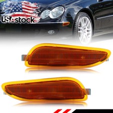 2X Amber Lens Front Bumper