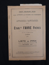 catalogue 1931 APPAREILS