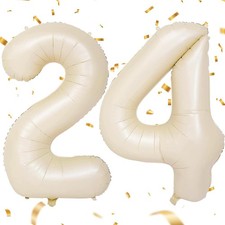 Ballon en forme de chiffre 24