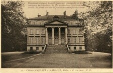 Carte MARGAUX CANTENAC Château Margaux Vin de Médoc 1er cru classé Descriptif