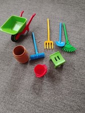 8 Playmobil Garden Accessories