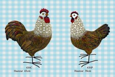 Poules et coqs