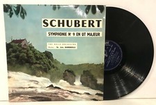 Disque Vinyle 33T Schubert Symphonie n°9 En Ut Majeur CND