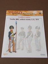 Fascicule N°18 Del Prado Soldat Guerre Napoléon Cavalier Artillerie Montée 1814