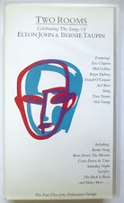 ELTON JOHN & BERNIE TAUPIN - VIDÉO CASSETTE VHS "TWO ROOMS"