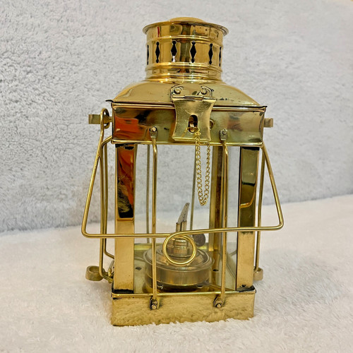 Ancienne lanterne navire en - ancienne,